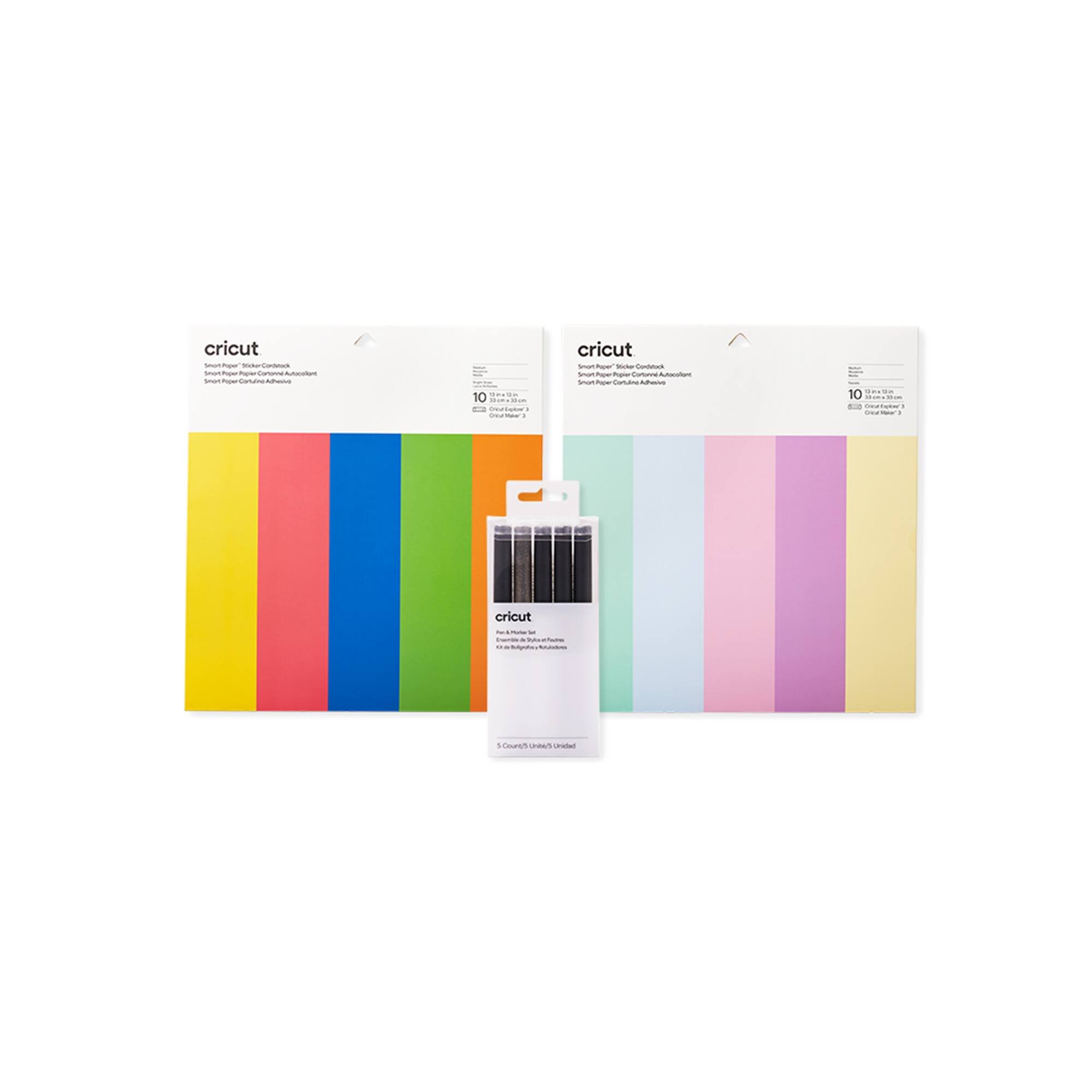 Cricut® Smart Paper™ Multicolor Cardstock Set